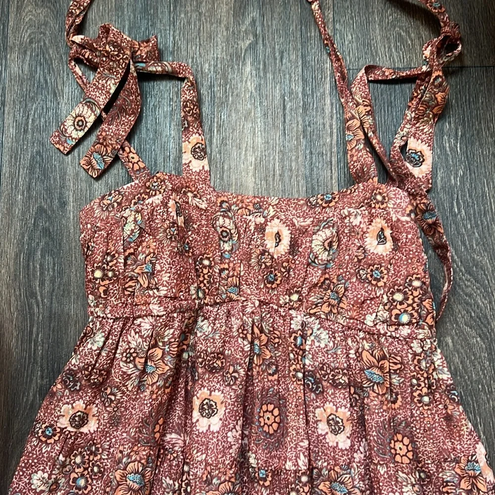 Ulla Johnson SS 22 Floral Boho Chic Maxi Dress - Picture 2 of 5